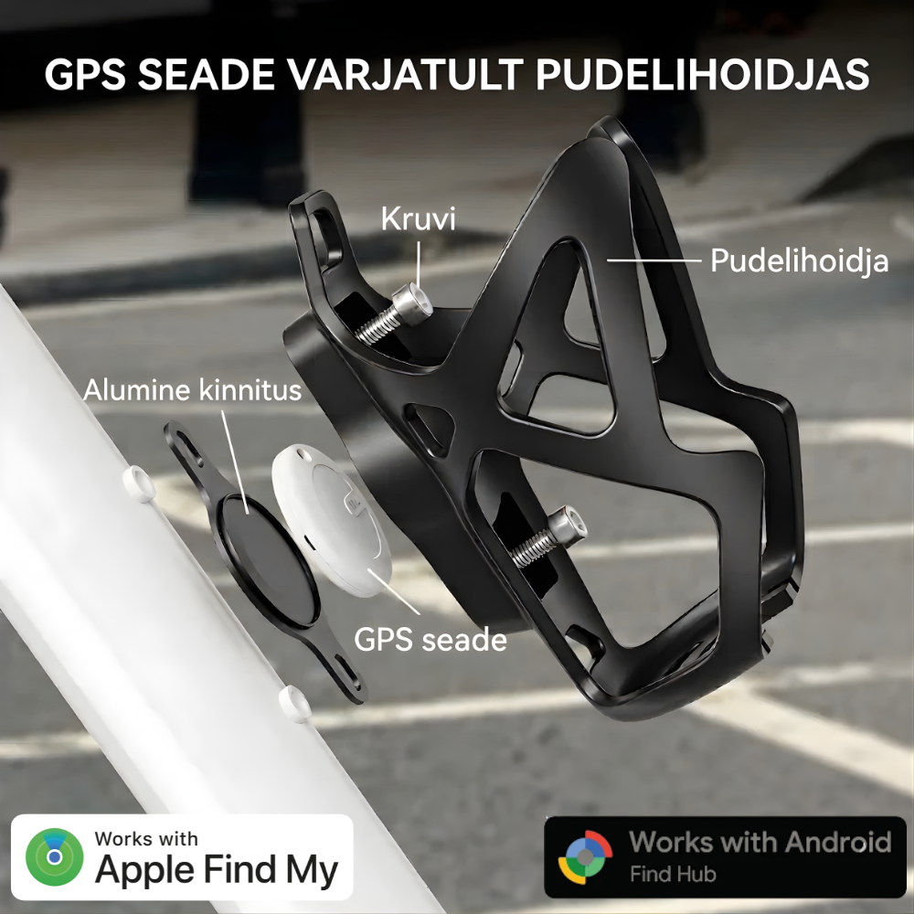 JÄLGI - GPS pudelihoidja