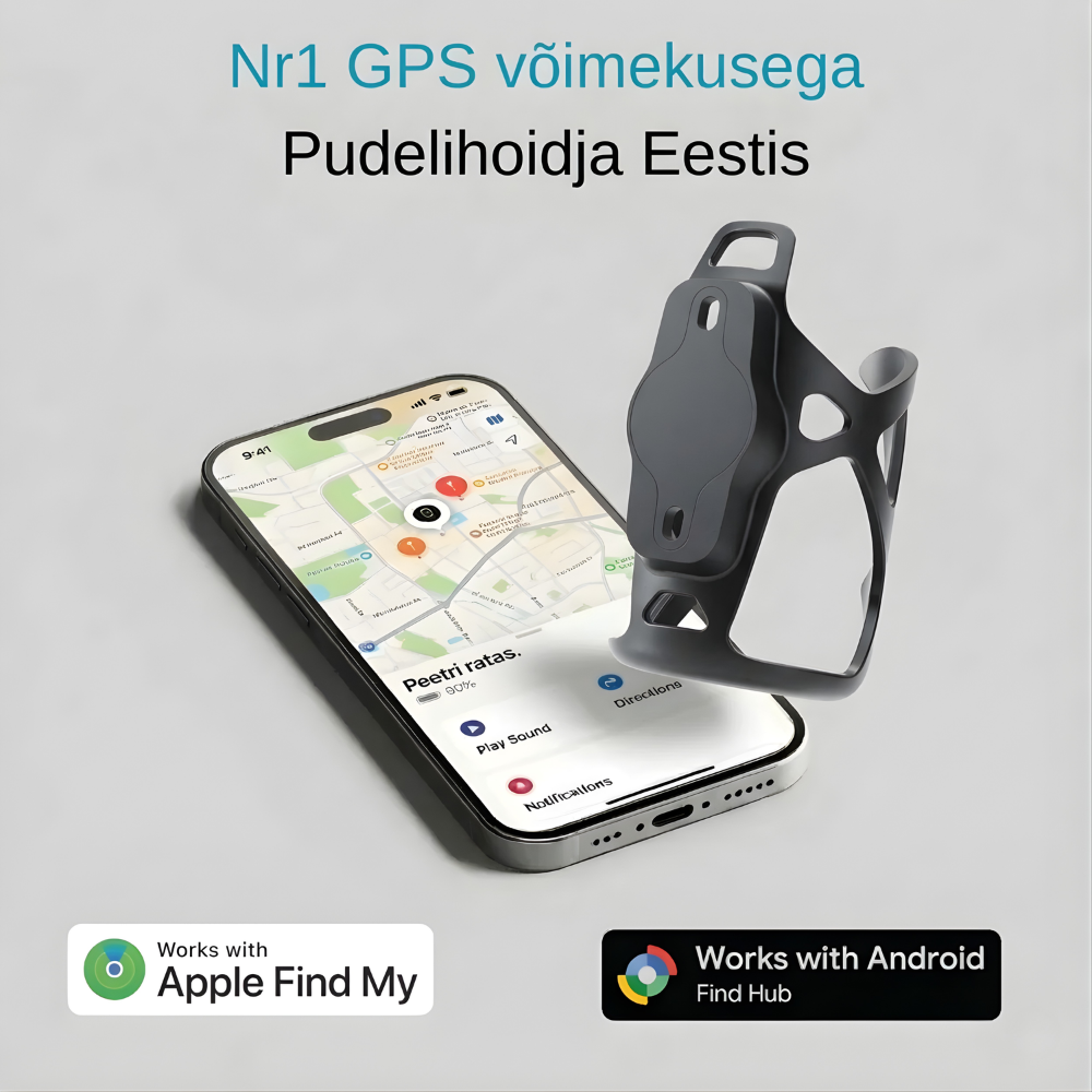 JÄLGI - GPS pudelihoidja